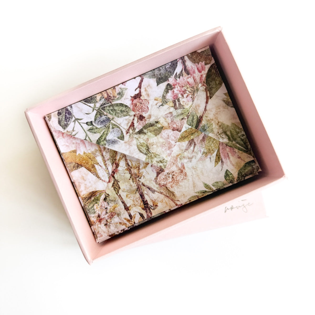 Small Pink Ancient Fresco