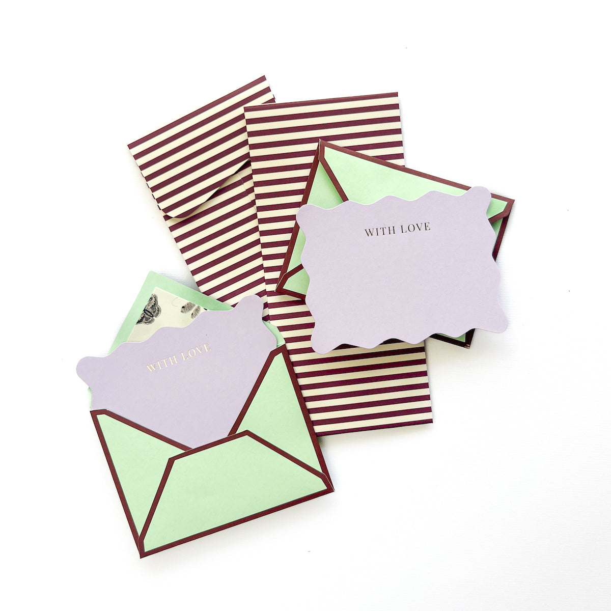 Full of color Stationery Box (green)