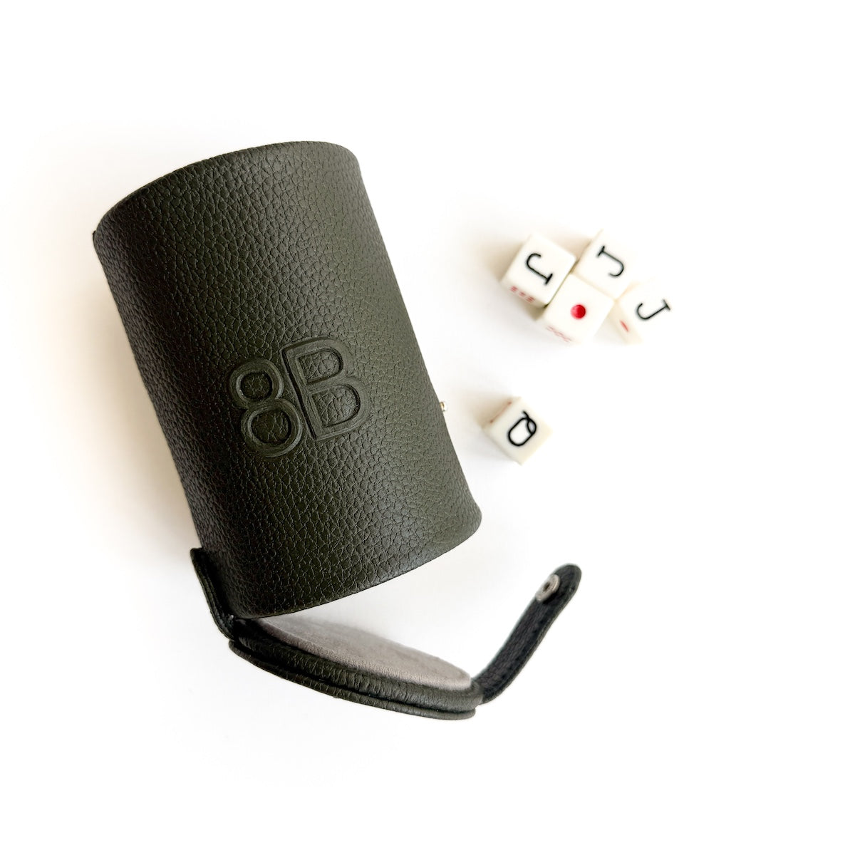 Juego de mesa Cubilete Piel / Verde