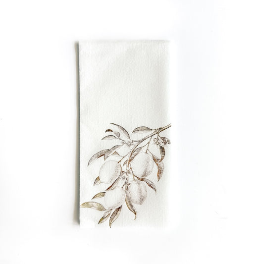 Citrus Bloom Guest Towel