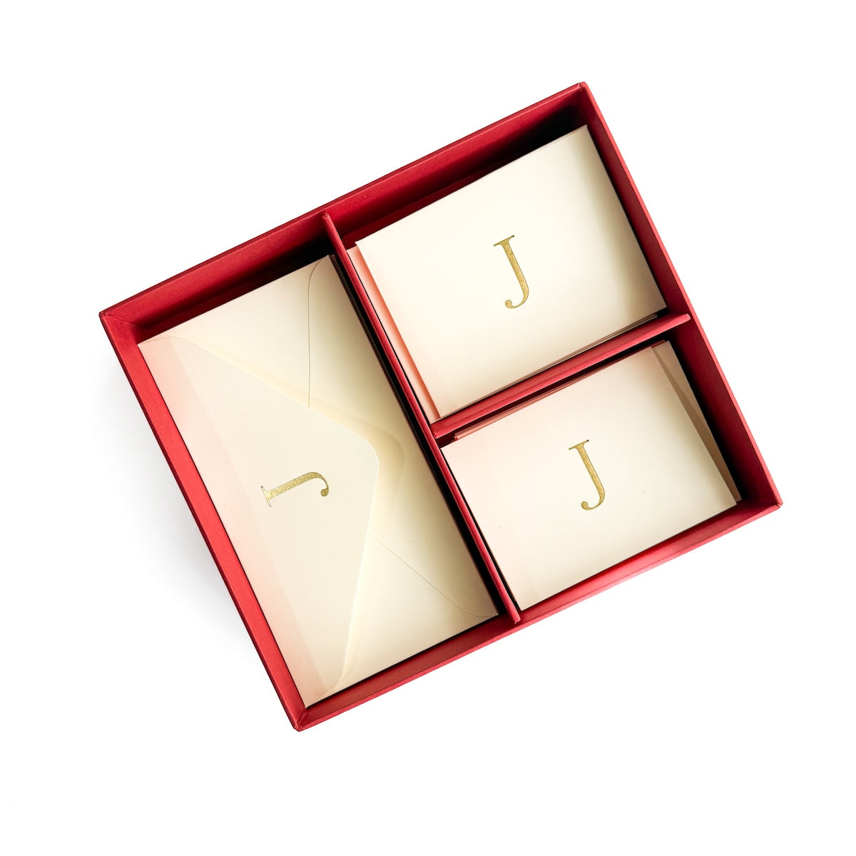 Caja de papelería azul