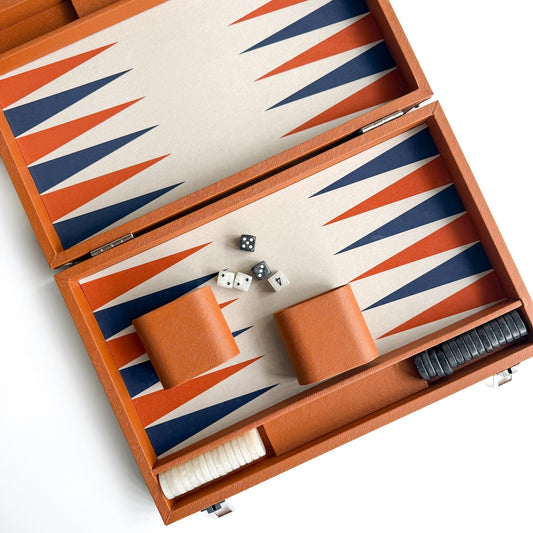 Rowan Backgammon Game (Saddle)