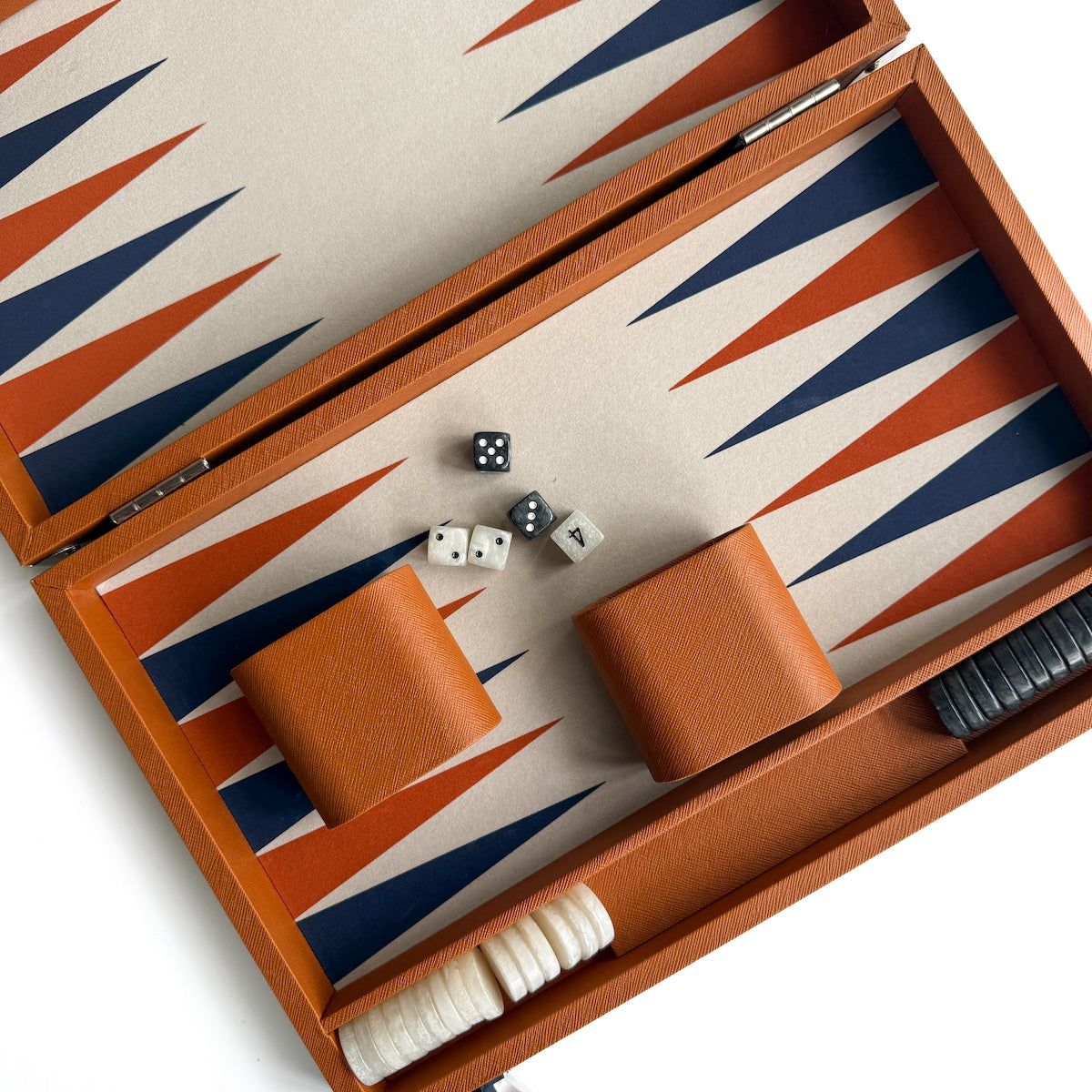 Rowan Backgammon Game (Saddle)