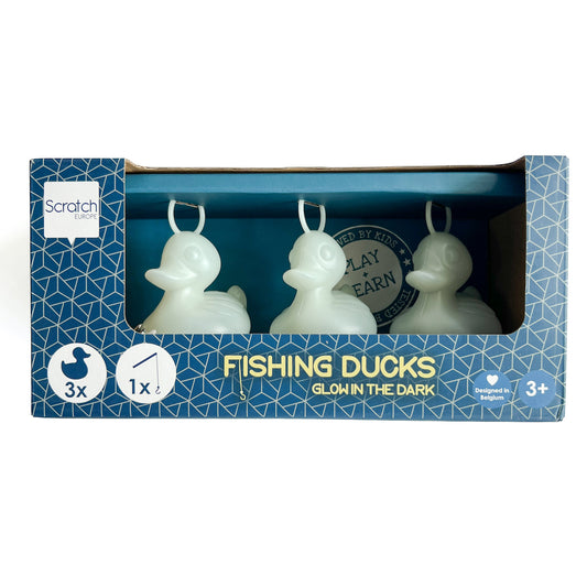 Fishing Ducks Set Glow in the dark