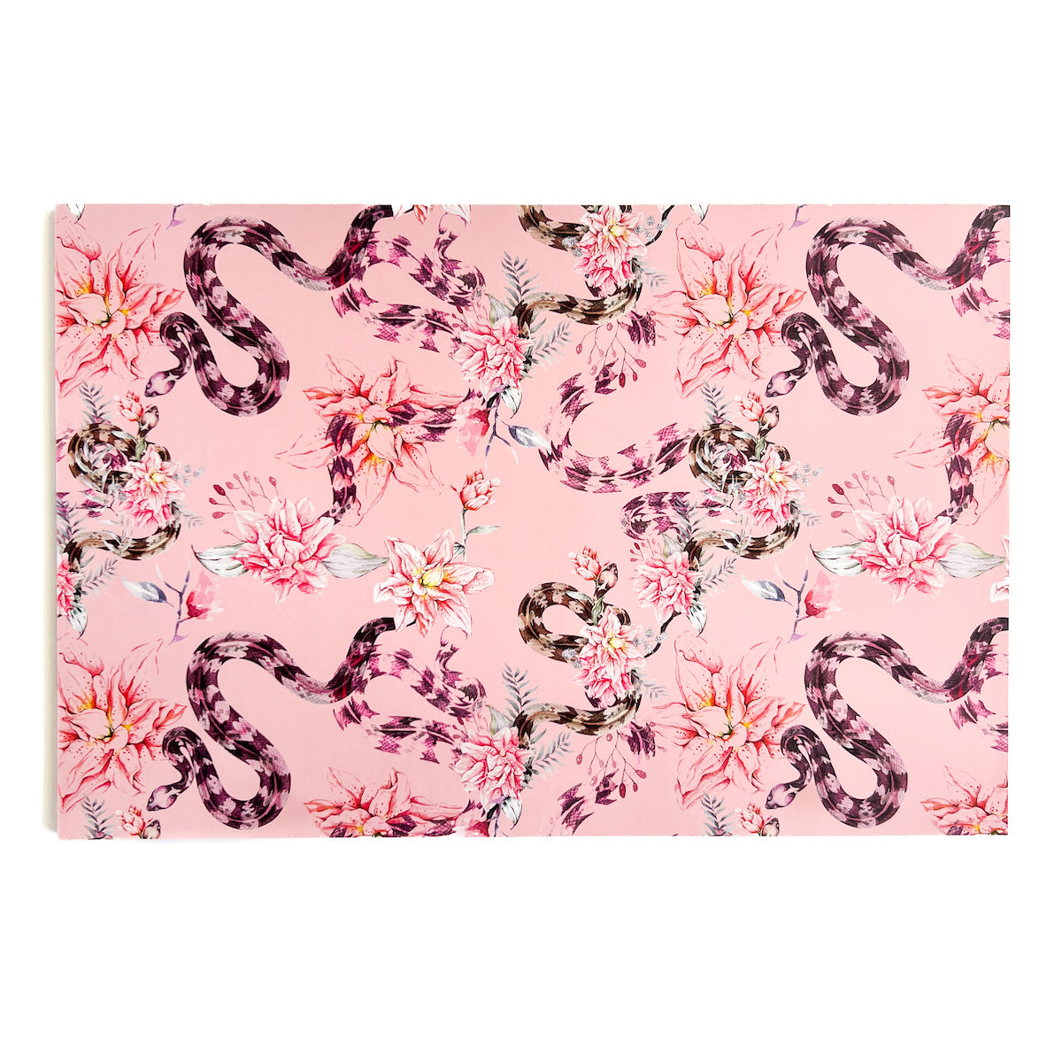 Pink Snake Placemats Laura Cantu + Micheline Limited Edition