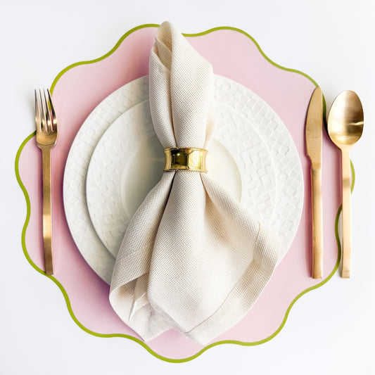 Pink Pistachio Placemats