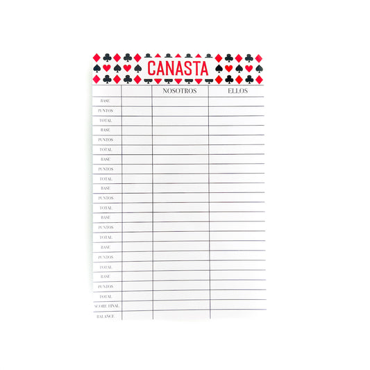 Canasta Score list