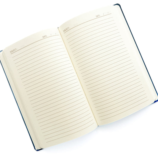 Cloth Journal - Navy Constellations "It Is Written In The Stars"