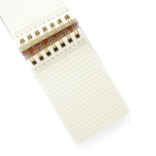 Twin Wire Chunky Notepad - Stripes