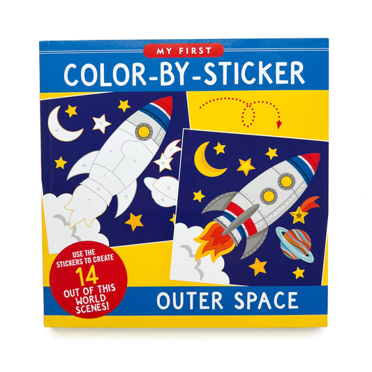 My First Color-by-Sticker Book - Outer Space