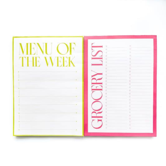 Menu of the week Pink&Green