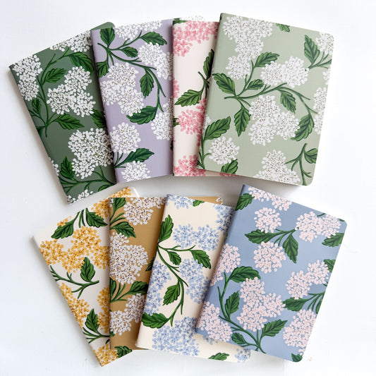 Hydrangea Pocket Notebook Boxed Set