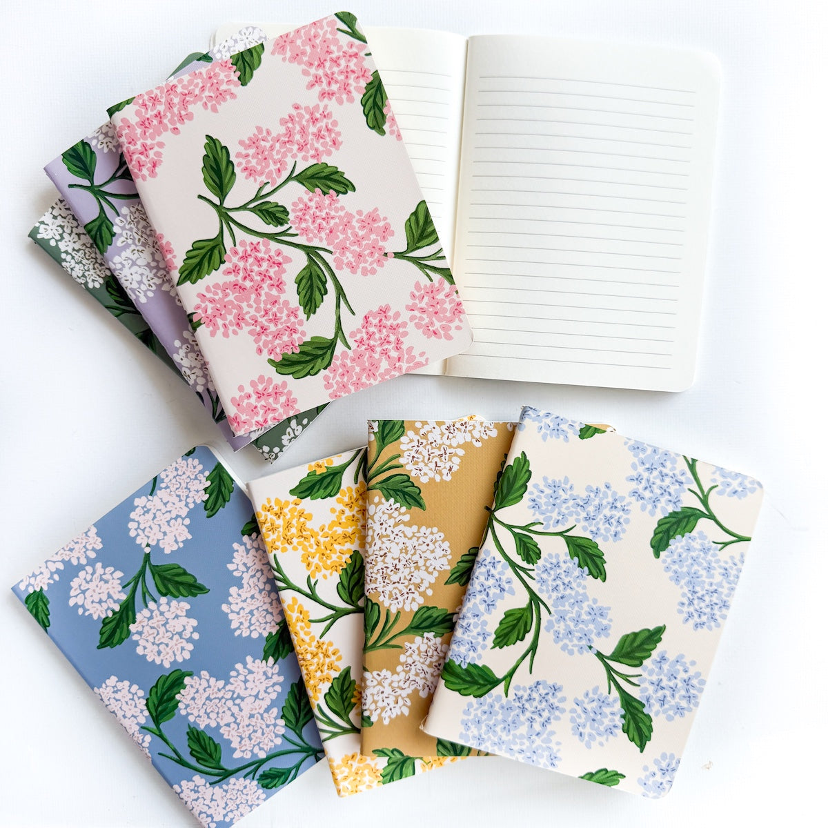 Hydrangea Pocket Notebook Boxed Set