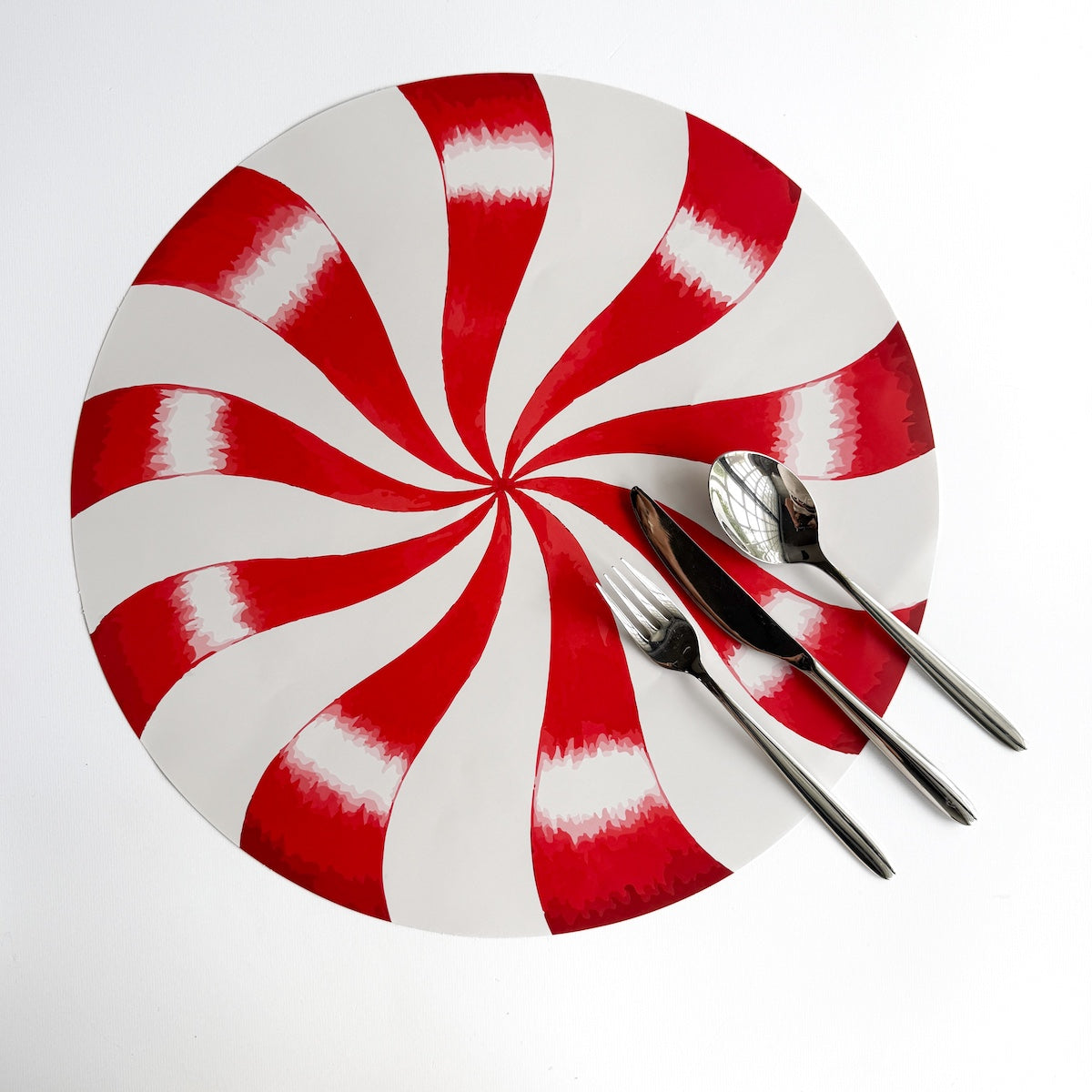 Holiday Peppermint Placemats