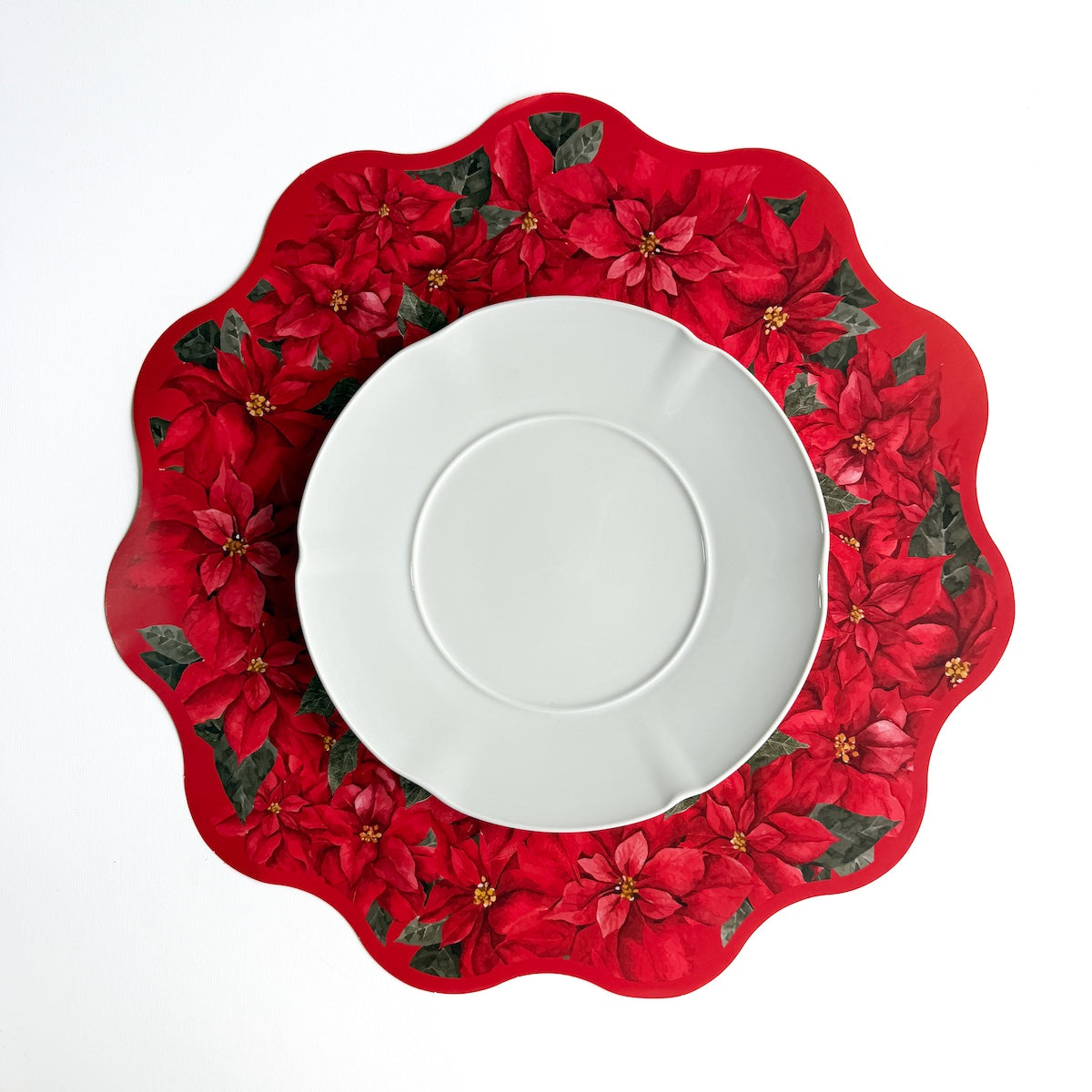 Poinsettia Garden Placemats