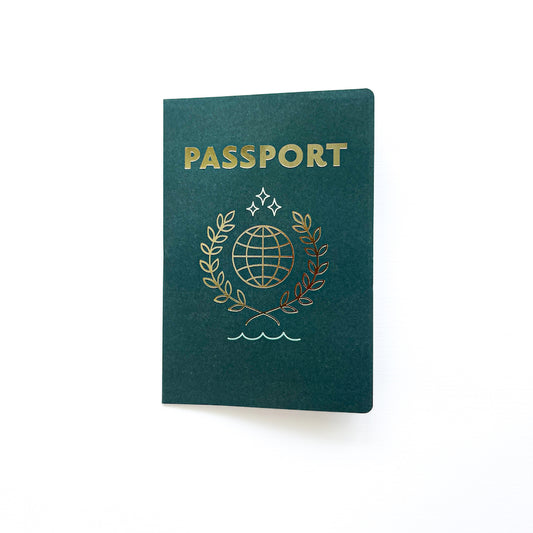 Passport Pop up Card