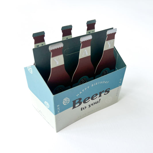 Beers to you Pop up Card