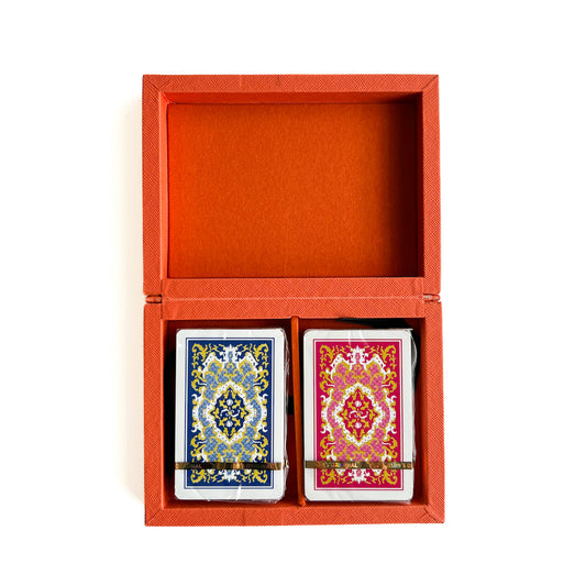 Ellen Poker Card Set (Orange)