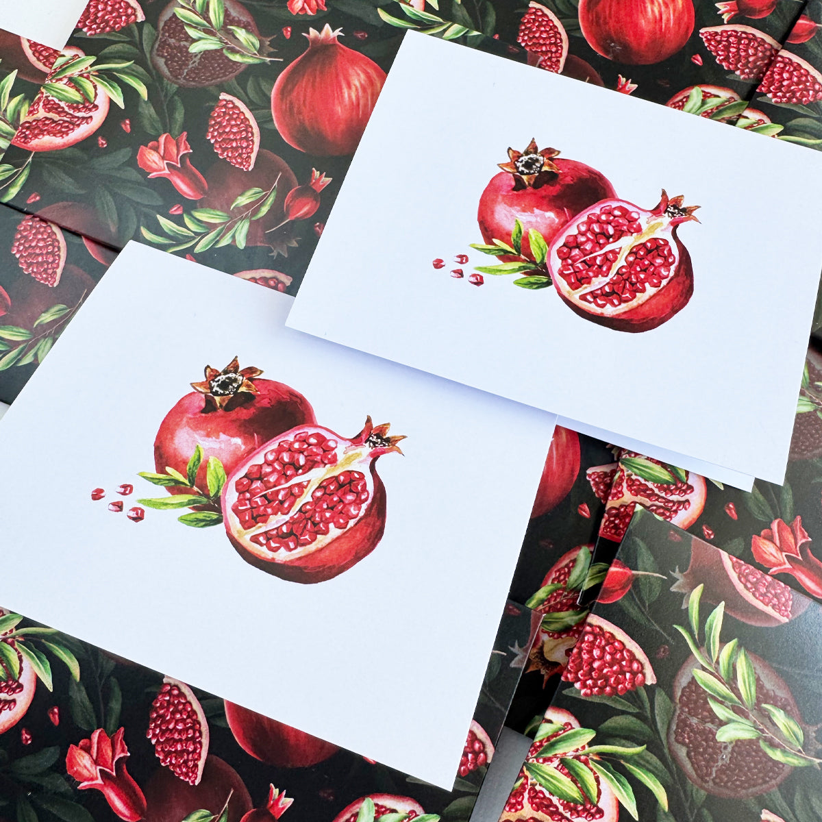 Granada Red Stationery Box