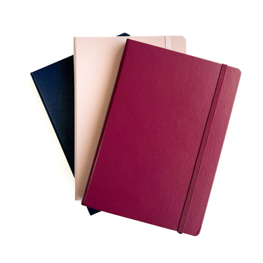 Leuchttrum1917 Medium A5 Burgundy Notebook