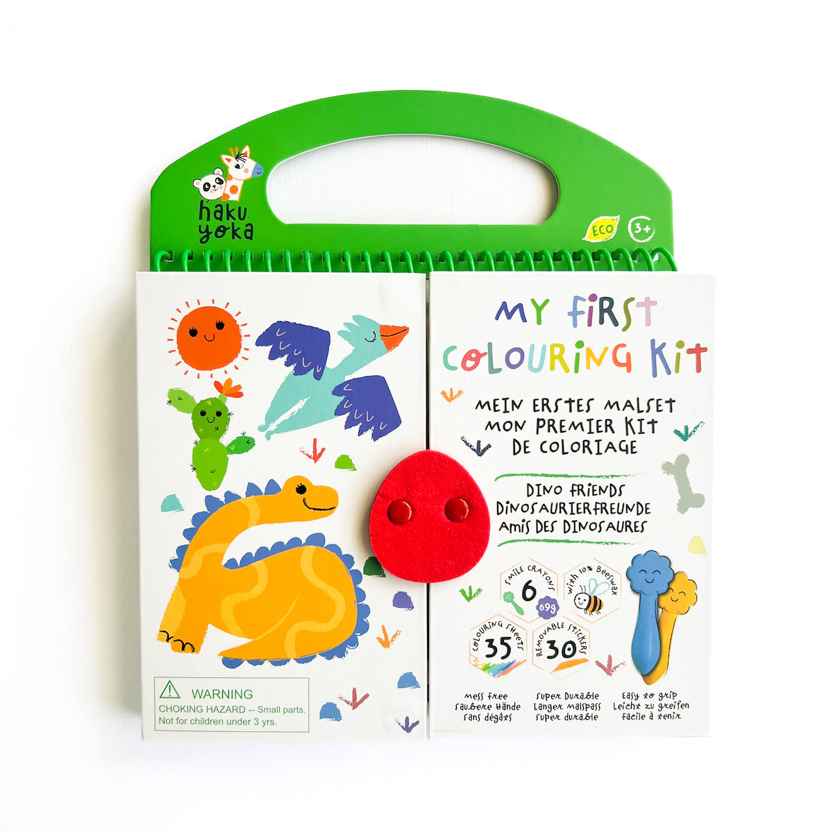 My First Colouring Kit - DINO FRIENDS