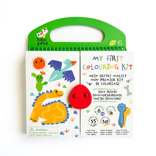 My First Colouring Kit - DINO FRIENDS