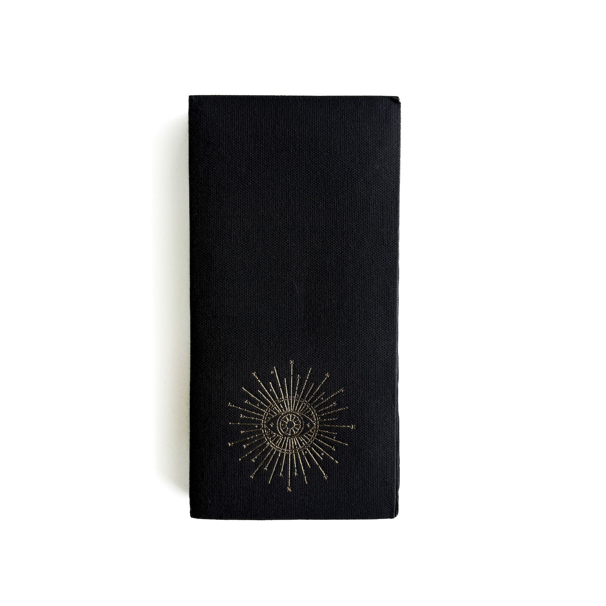 Evil Eye Guest Towel - black