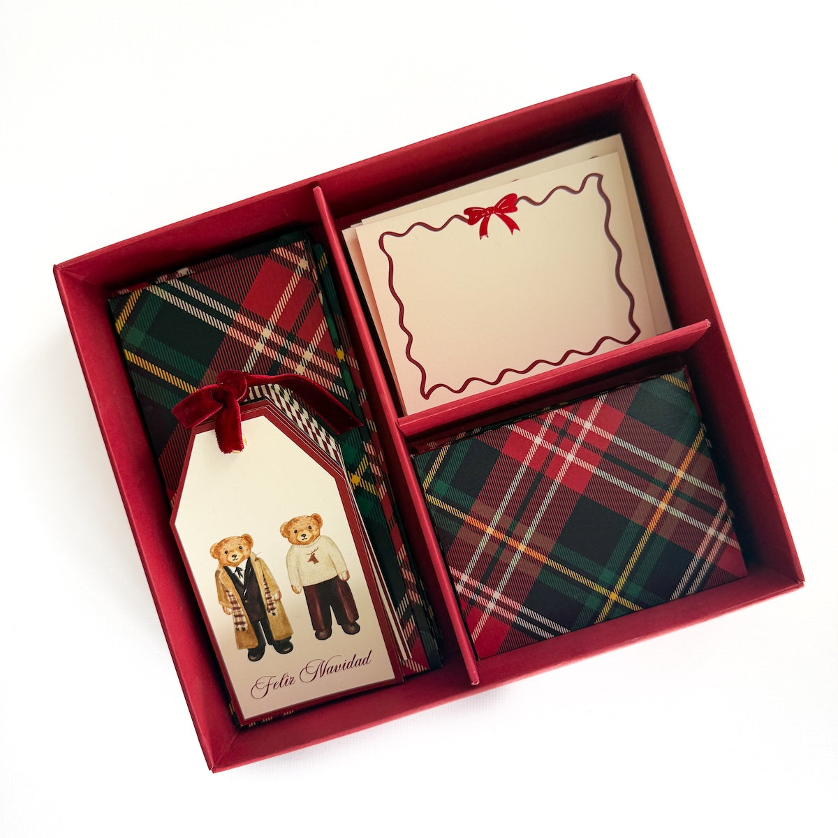 Cabin Holiday Stationery Box