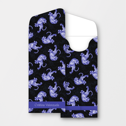 Indigo Tiger Money Holder