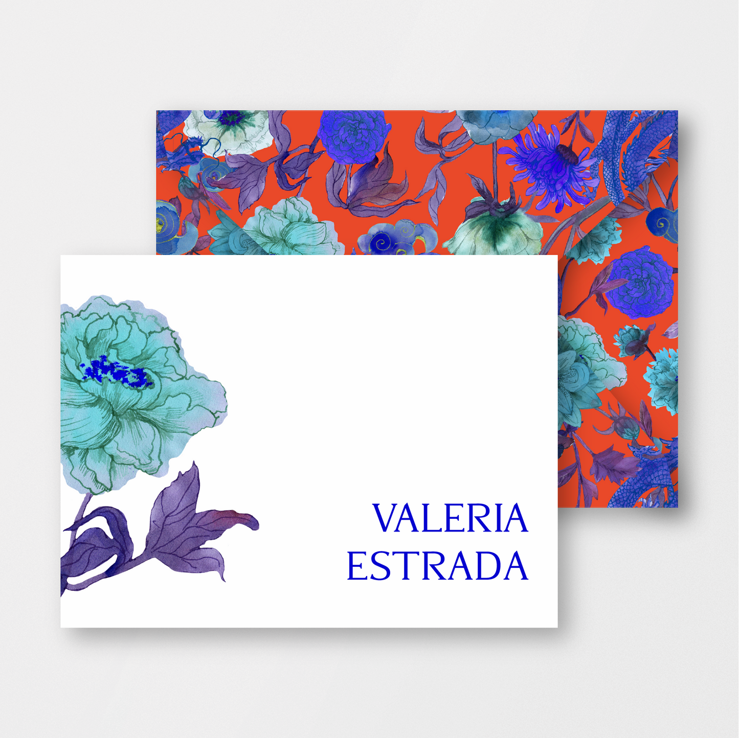 Japanese Bloom Card & Envelope