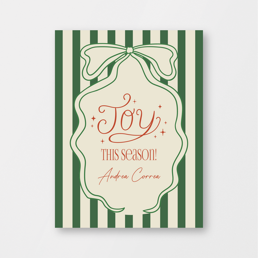 Joy This Season Card