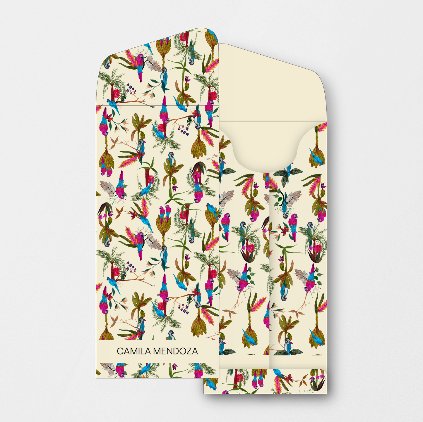 Jungle Macaws Money Holder