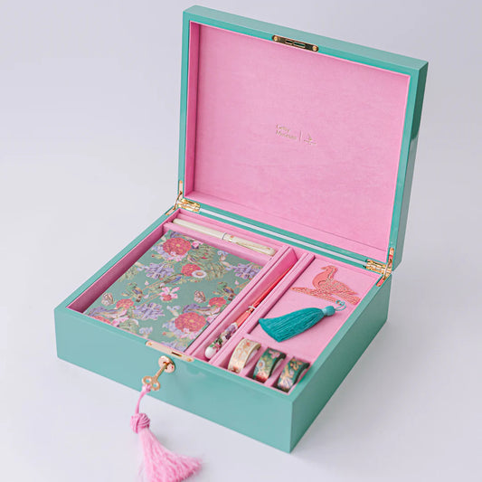 Bird Menagerie Illumination Lacquer Stationery Set
