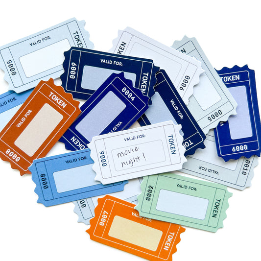 Love Coupons - Blue Greeting Card