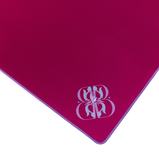 Classic Neoprene Mahjong Mat Magenta