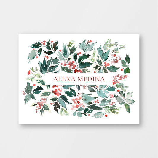Merry Botanicals Card