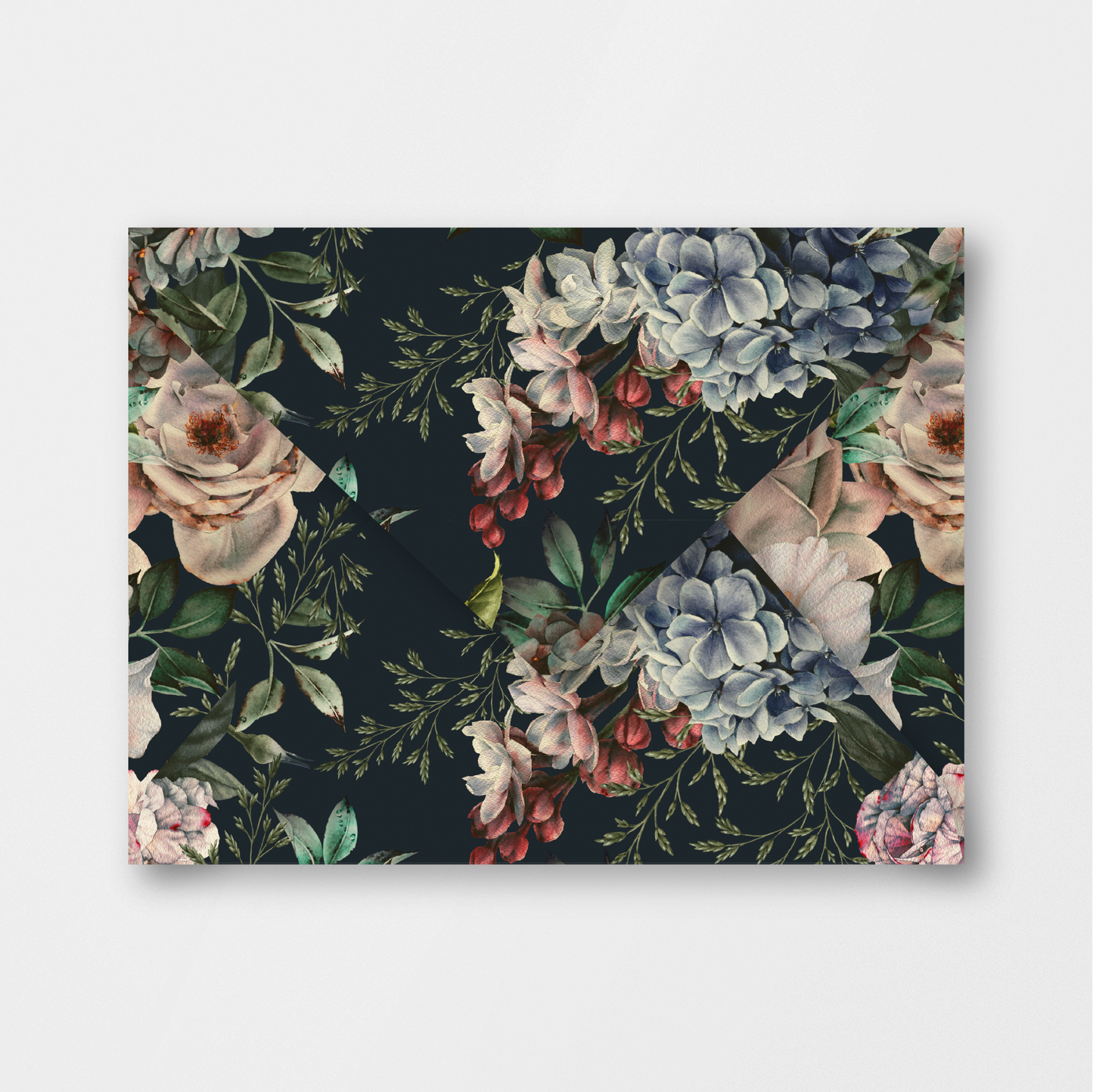 Midnight Floral Card & Envelope
