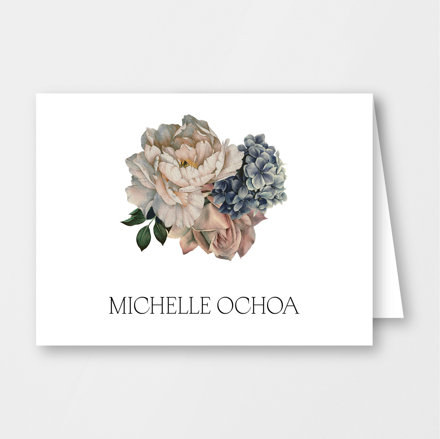 Midnight Floral Card & Envelope