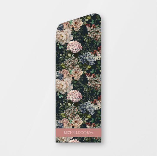Midnight Floral Money Holder