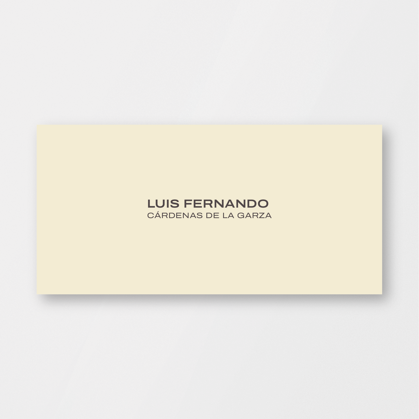 Modern Sans Envelope