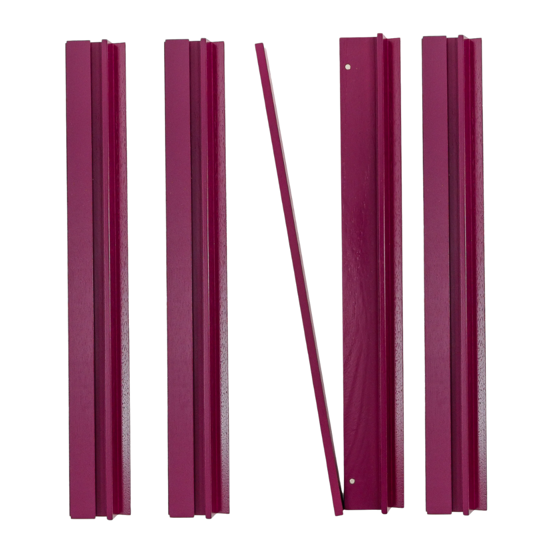 PRE-ORDER Mulberry Wooden Mahjong Rack & Pusher Set of 4 (Copia)
