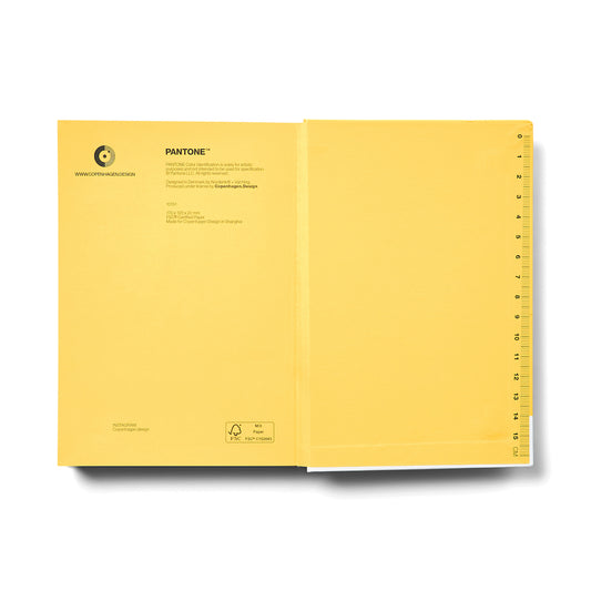 Pantone Small Notebook Dotted - Yellow