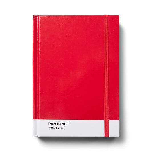 Pantone Small Notebook Dotted - Red
