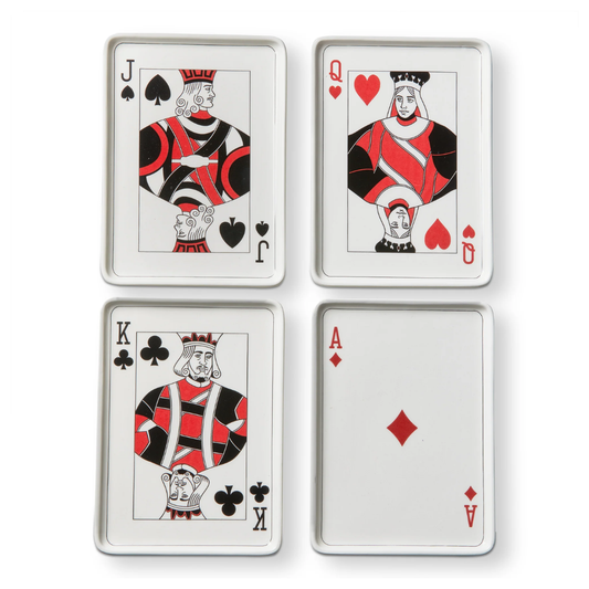 Playing Cards Appetizer Plate