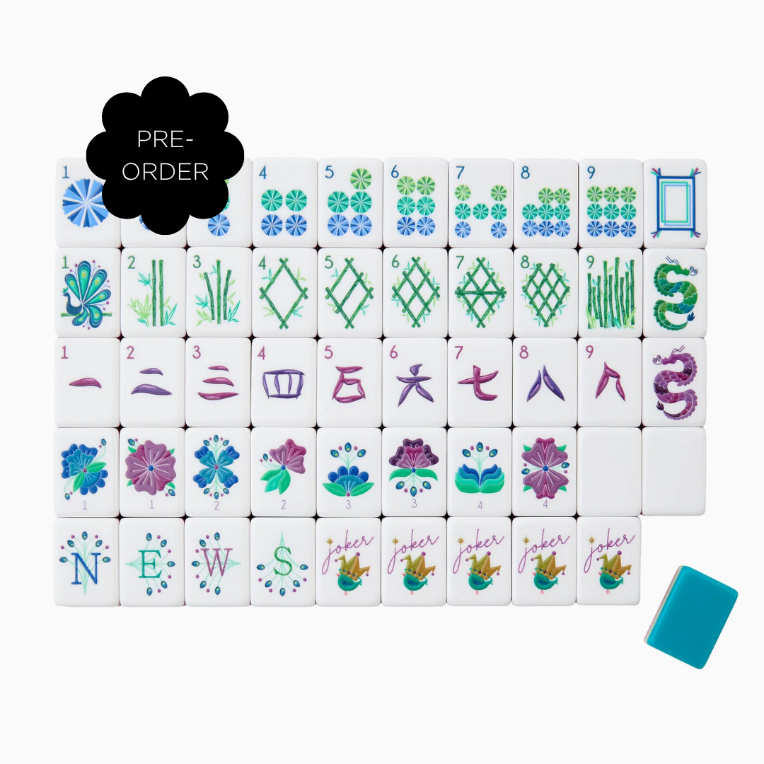 PRE-ORDER Lagoon Mahjong Tiles