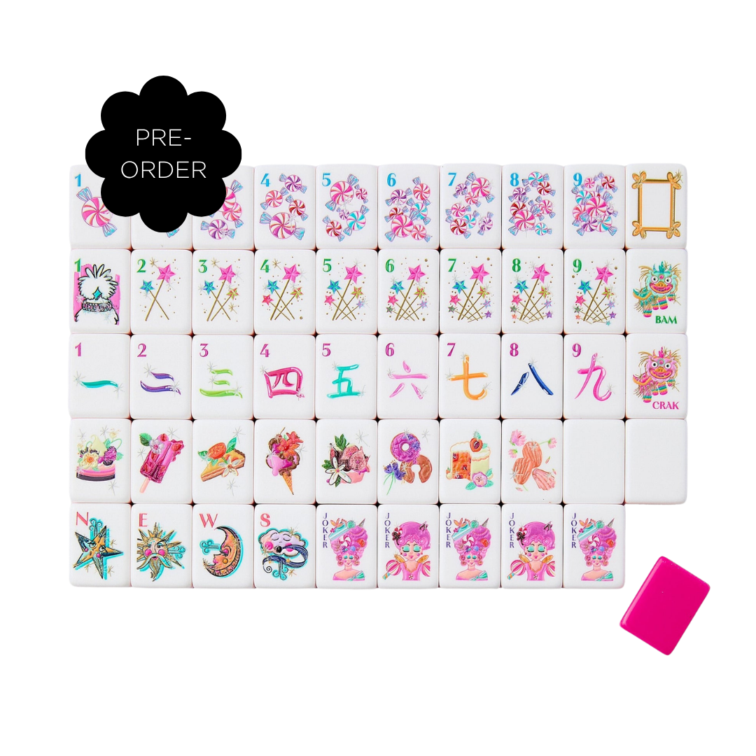 PRE-ORDER Glitterville Mahjong Tiles