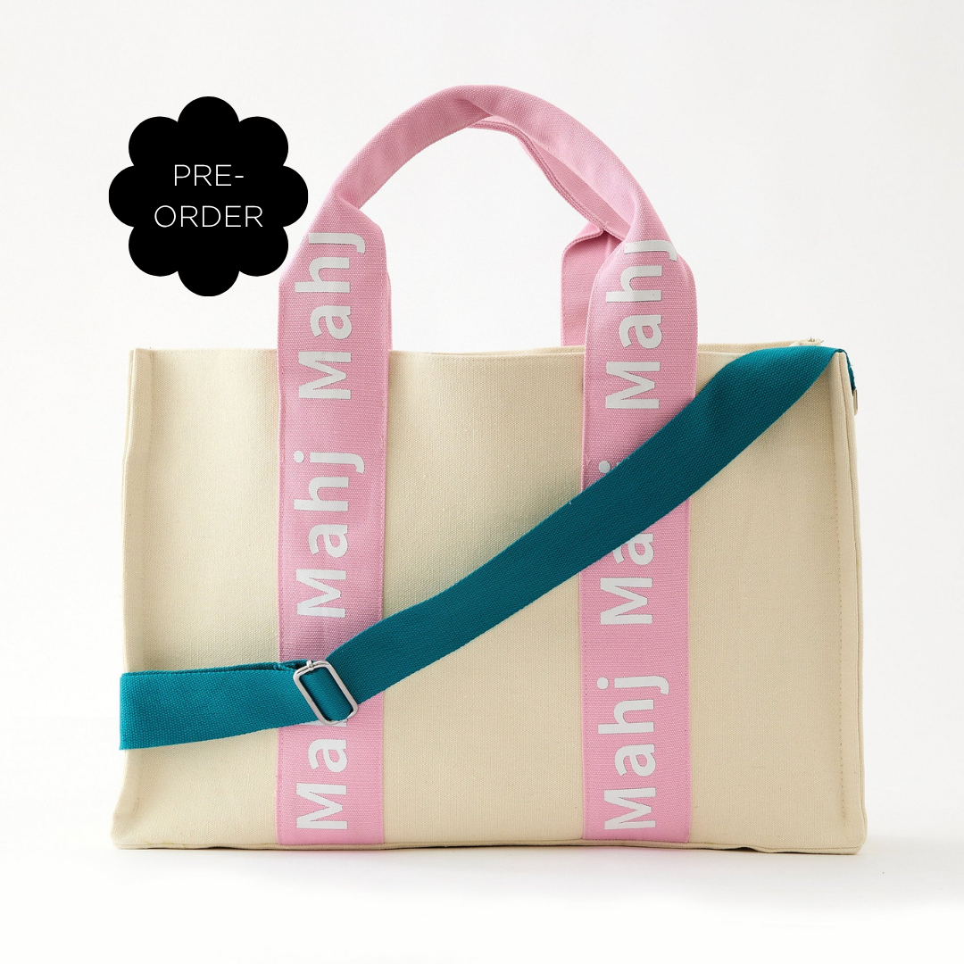 PRE-ORDER Light Pink Mahj It All Bag