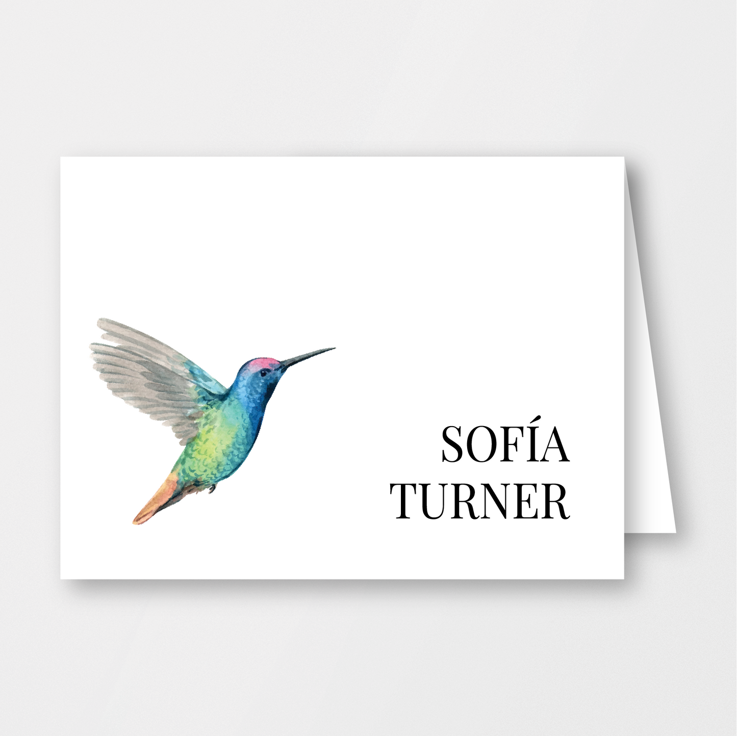 Personalized Botanical Stationery Box