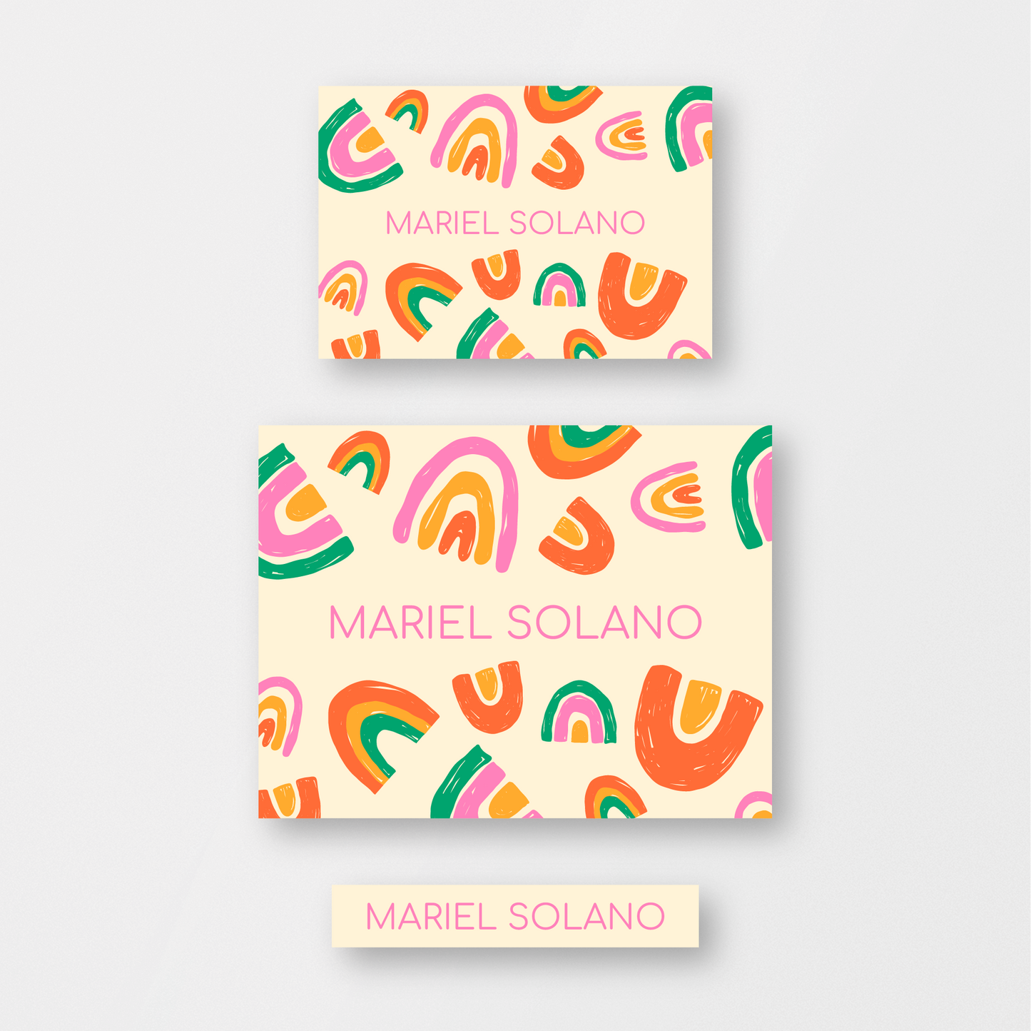 Rainbow Party Stickers
