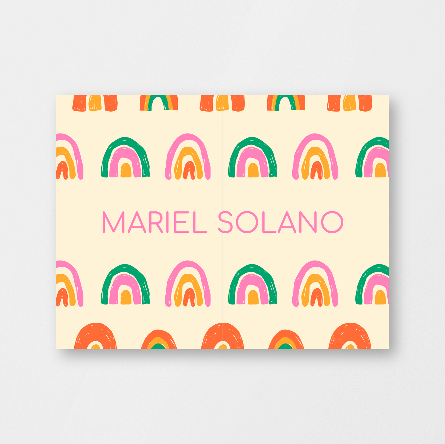 Rainbow Rows Stickers
